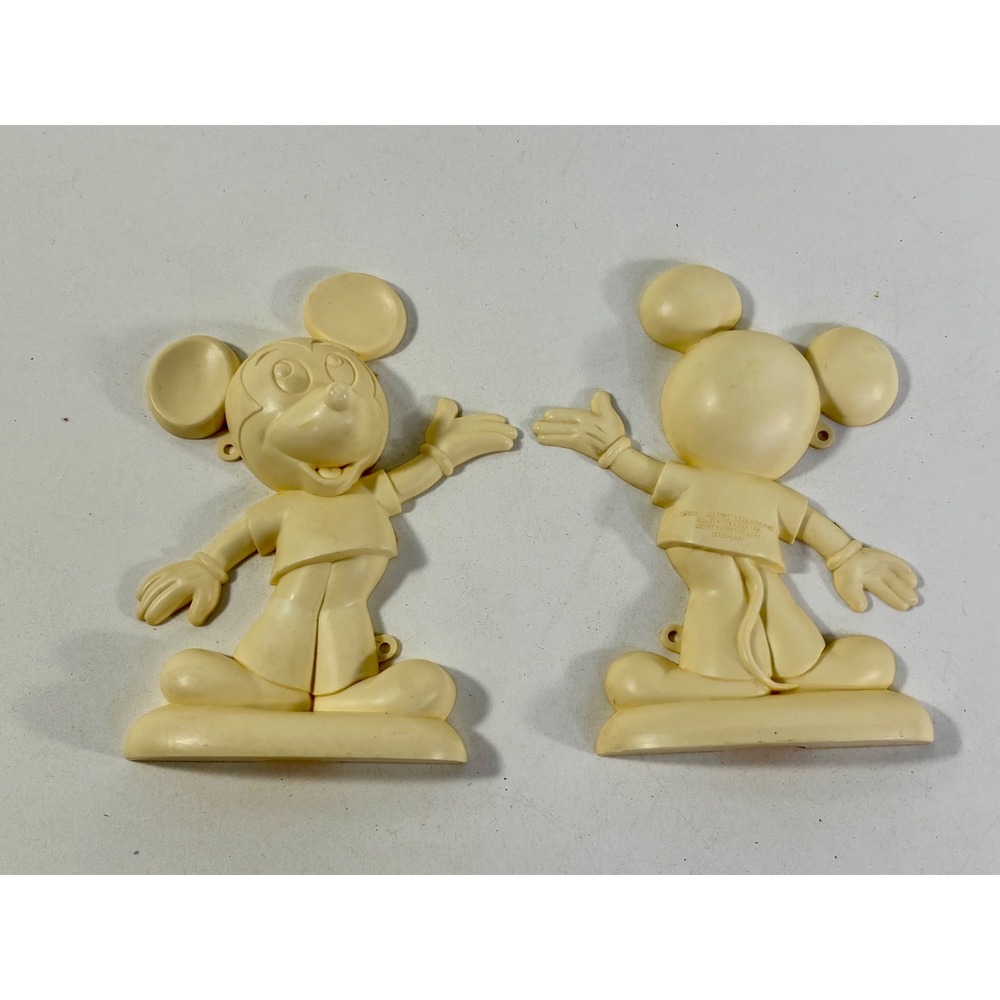 Vintage 1978 Mickey Mouse Wilton Plastic Chocolate Mold 3D
